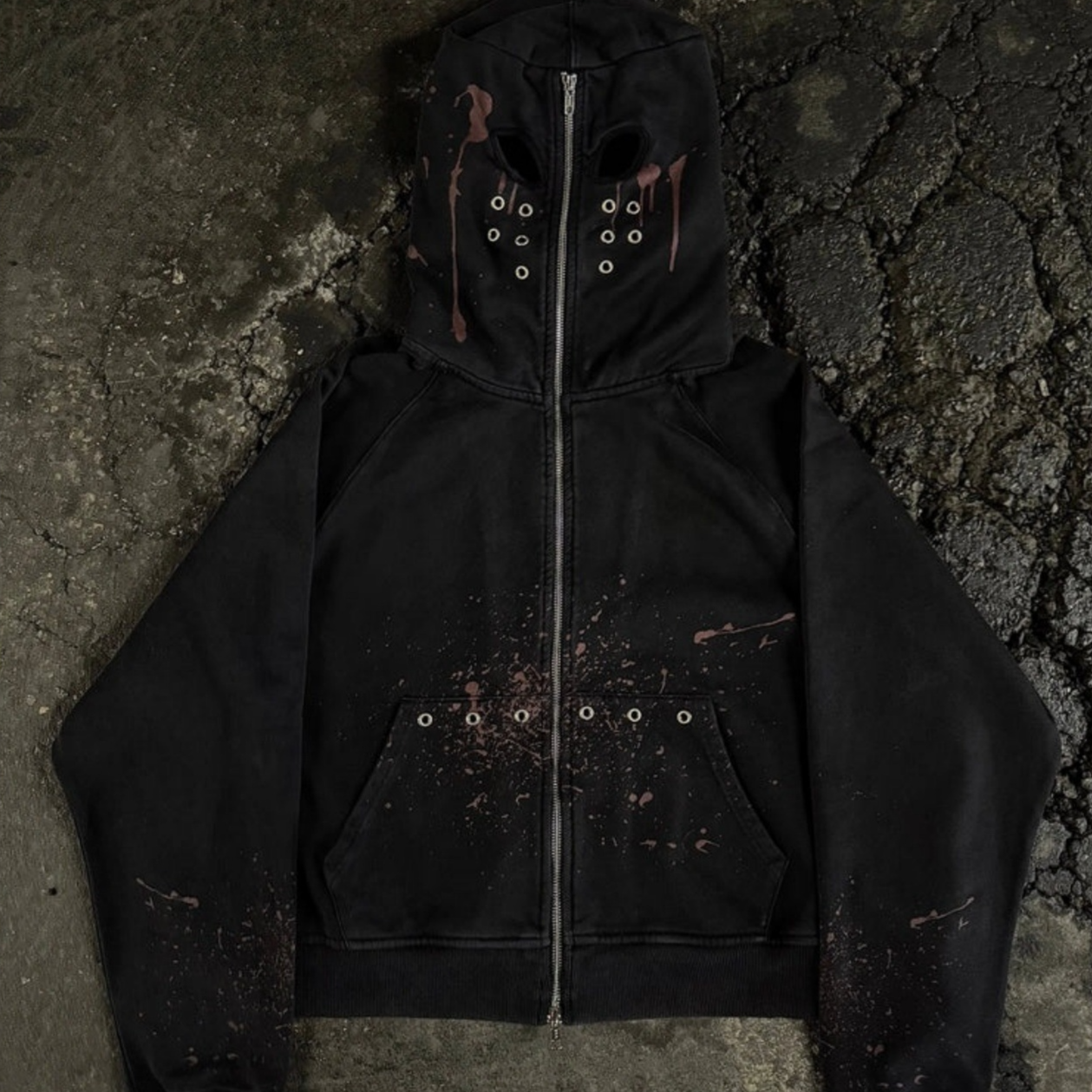 Y2K Printed Pullover Hoodie Street Style