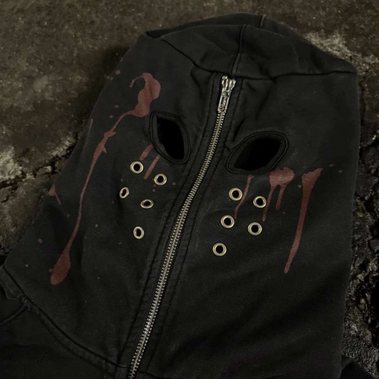 Y2K Printed Pullover Hoodie Street Style