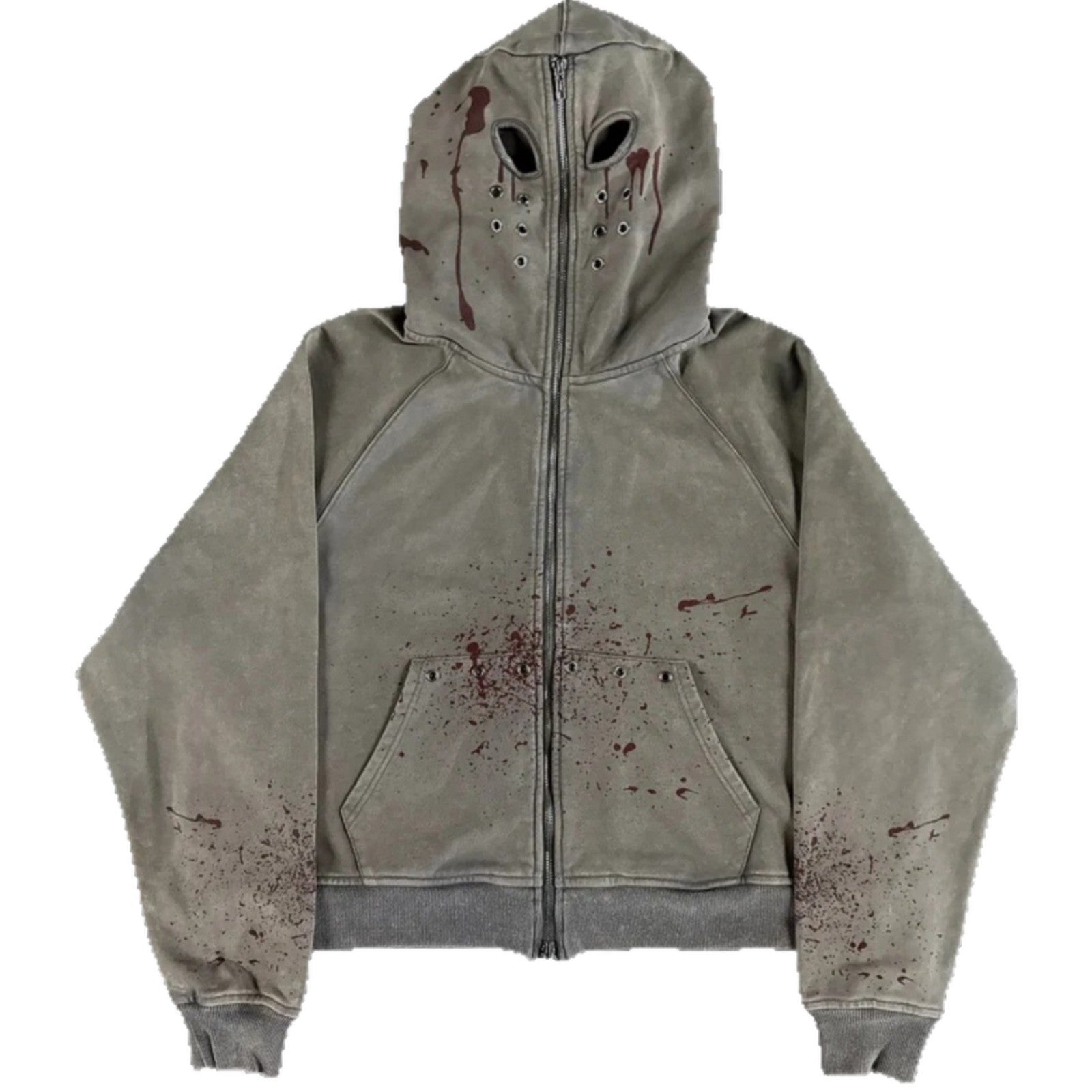 Y2K Printed Pullover Hoodie Street Style